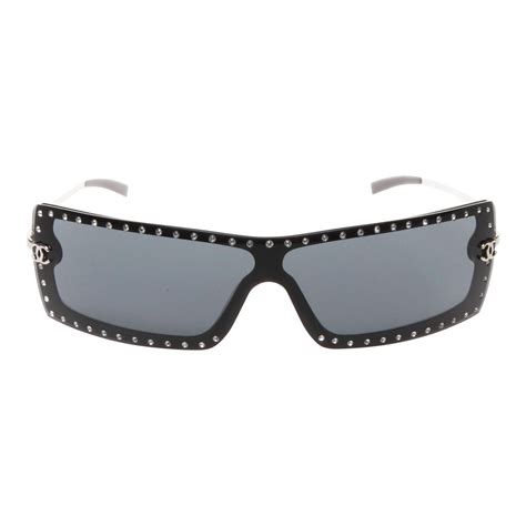 chanel square polarised sunglasses|chanel sunglasses with swarovski crystals.